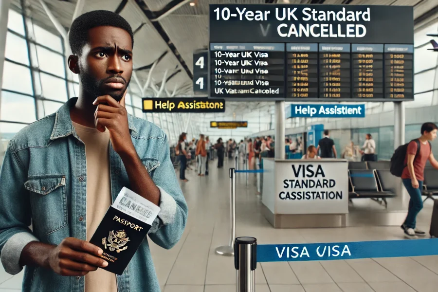 What to Do When Your 10-Year UK Standard Visa is Cancelled
